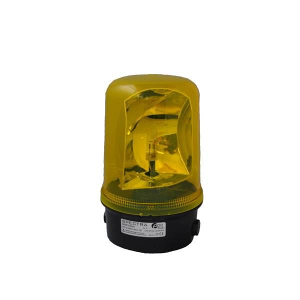 B400RTH024.3 E2S B400RTH024B/Y Rotating Beacon B400RTH  24vDC 3:YELLOW 35w Halogen G6.35/GY6.35 IP65